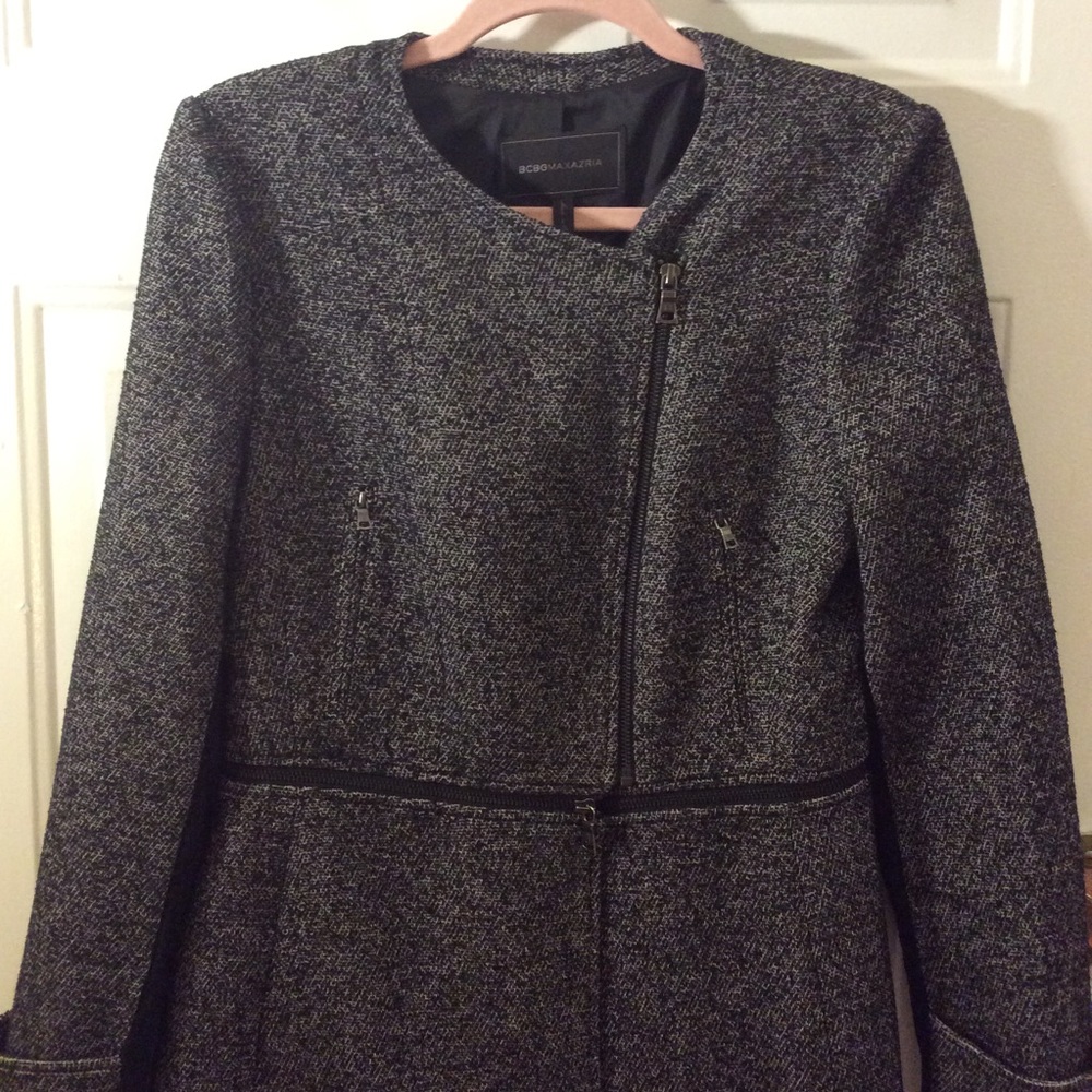 BCBG Coat (dark gray & black)